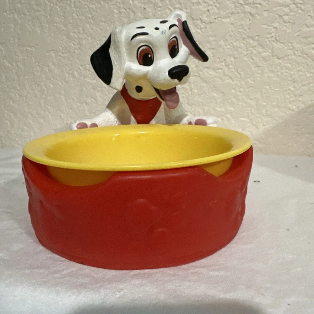 Applause DISNEY 101 Dalmatians Water Food Cereal Bowl Dog Cat Collectible